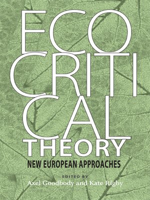 cover image of Ecocritical Theory